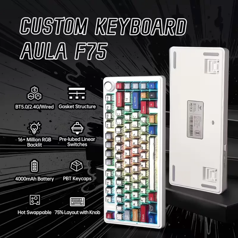 Teclado F75 Comic